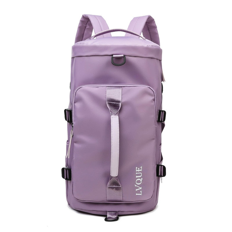 Large Travel Bucket Backpack Printing Moutaineering Bag Luggage Travel Duffle Carry On Rucksack Travelling Shoulder Bags XA107C