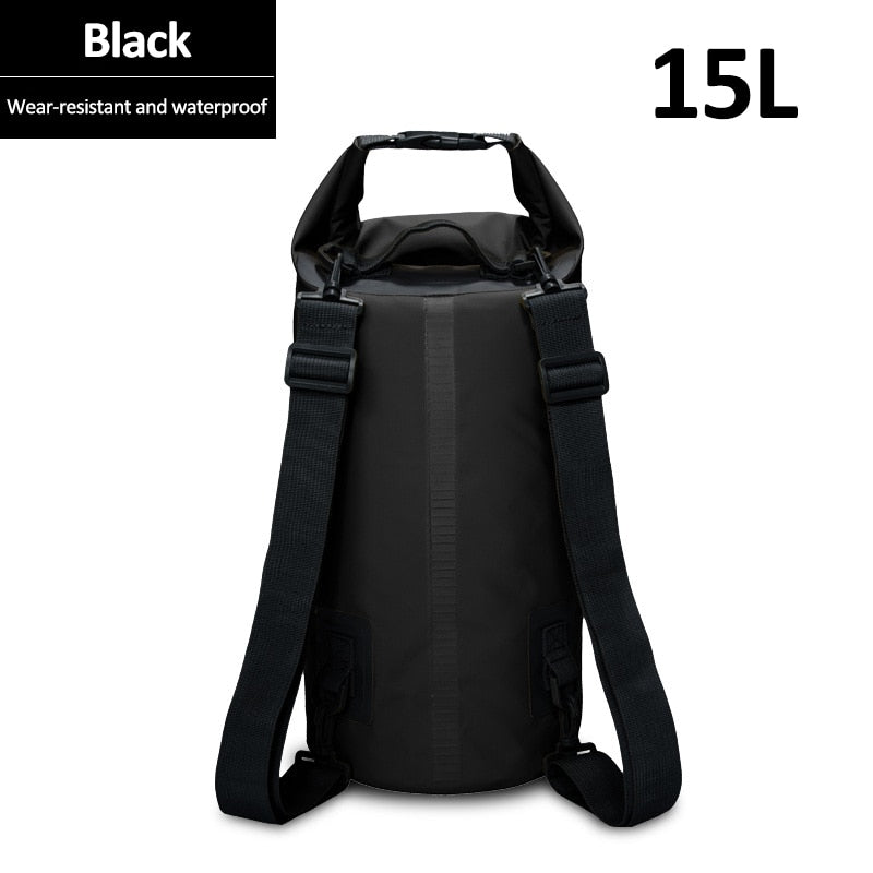 5L/15L/30L PVC Waterproof Bags Storage Dry Bag For Canoe Kayak Rafting Outdoor Sport Swimming Bags Travel Kit Sack Backpack