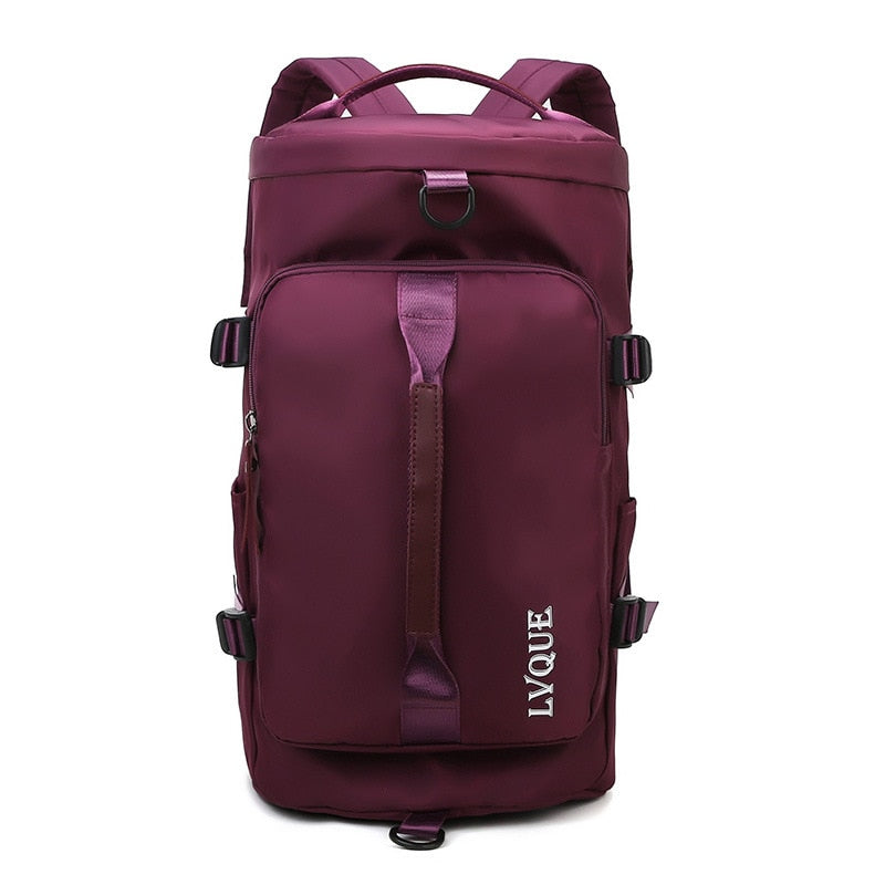 Large Travel Bucket Backpack Printing Moutaineering Bag Luggage Travel Duffle Carry On Rucksack Travelling Shoulder Bags XA107C