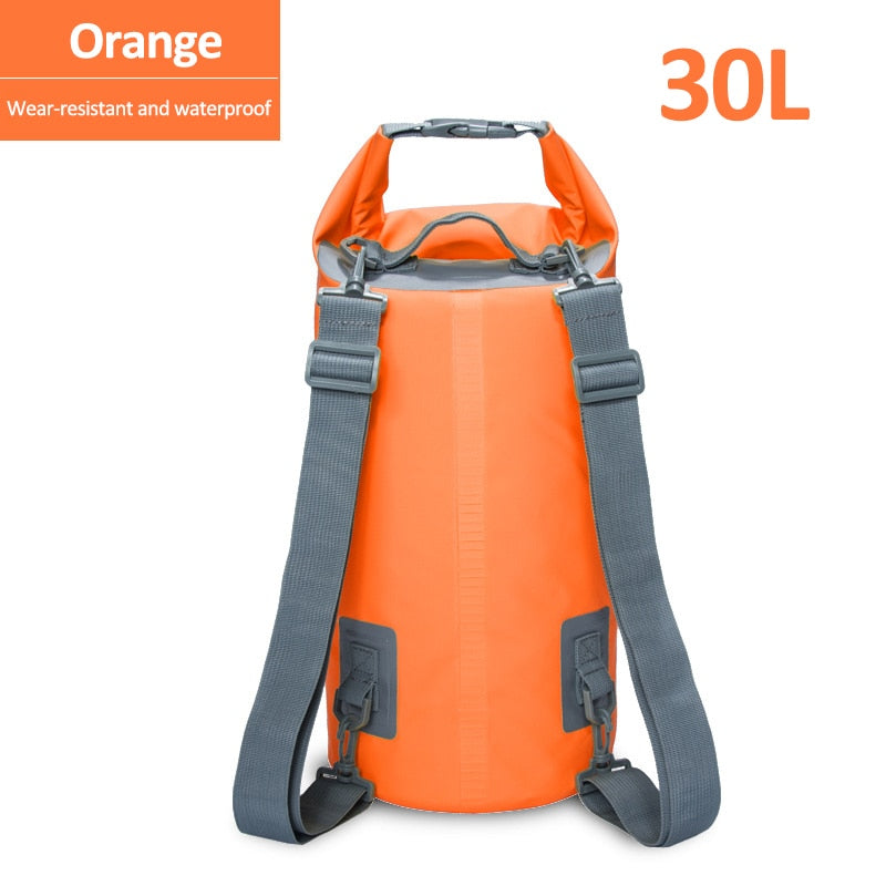 5L/15L/30L PVC Waterproof Bags Storage Dry Bag For Canoe Kayak Rafting Outdoor Sport Swimming Bags Travel Kit Sack Backpack