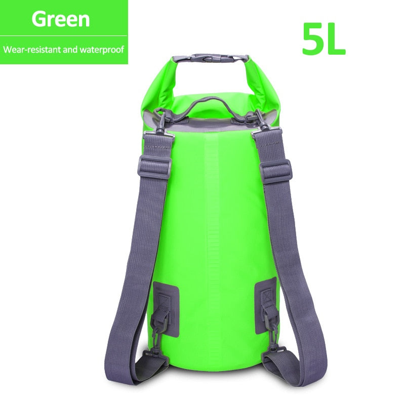 5L/15L/30L PVC Waterproof Bags Storage Dry Bag For Canoe Kayak Rafting Outdoor Sport Swimming Bags Travel Kit Sack Backpack