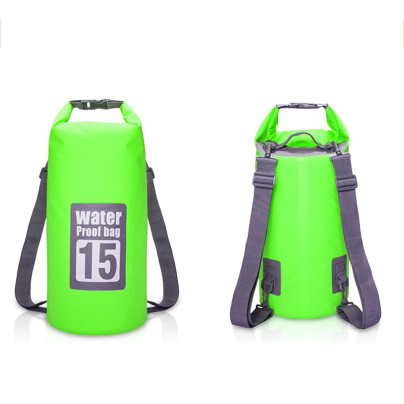 5L/15L/30L PVC Waterproof Bags Storage Dry Bag For Canoe Kayak Rafting Outdoor Sport Swimming Bags Travel Kit Sack Backpack